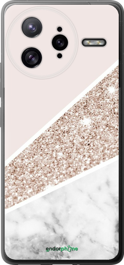 Силіконовий чехол Пастельний мармур для Xiaomi Poco F7 Ultra - 4342u-4086 изображение 