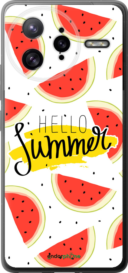 Силиконовый чехол Hello Summer для Xiaomi Poco F7 Ultra - 4356u-4086 изображение 