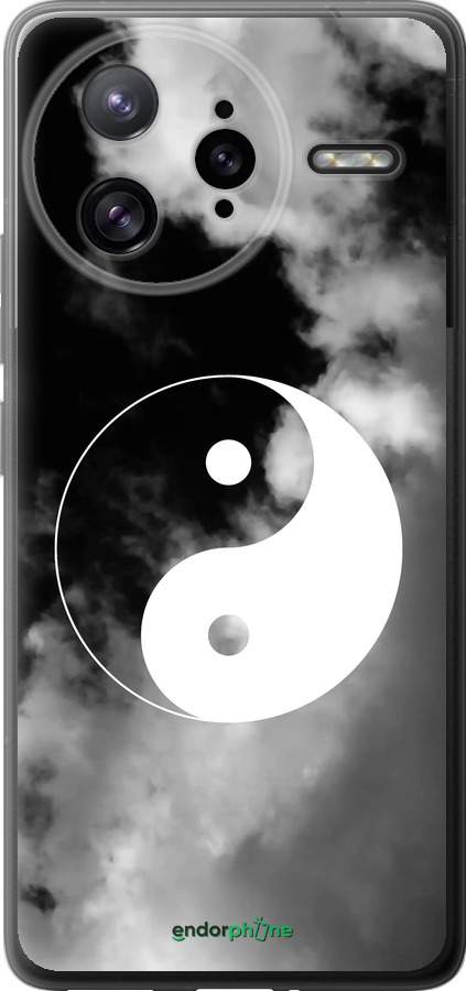 Силиконовый чехол Инь и Янь для Xiaomi Redmi K80 Pro - 4389u-4145 изображение 