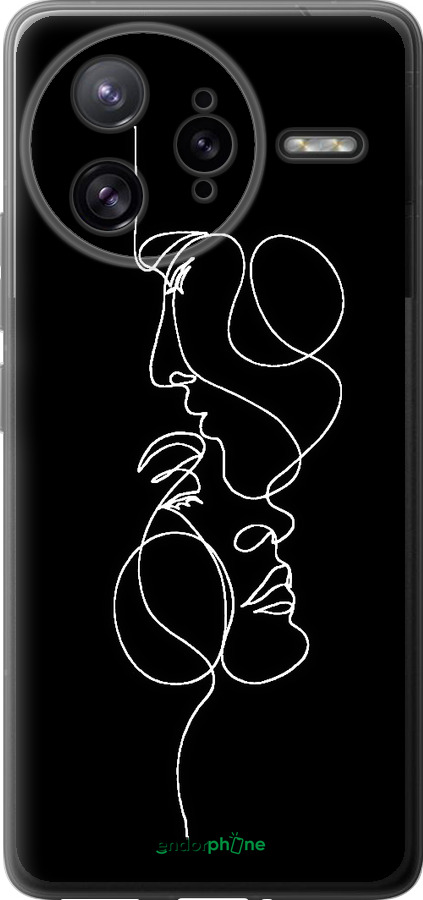 Силиконовый чехол Пара для Xiaomi Redmi K80 Pro - 4457u-4145 изображение 