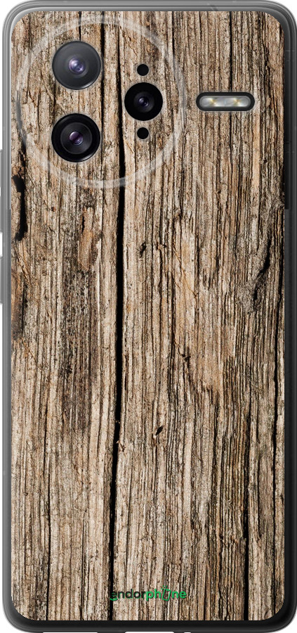 Силиконовый чехол Текстура дерева для Xiaomi Redmi K80 Pro - 4476u-4145 изображение 