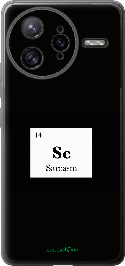 Силиконовый чехол Сарказм для Xiaomi Poco F7 Ultra - 4501u-4086 изображение 