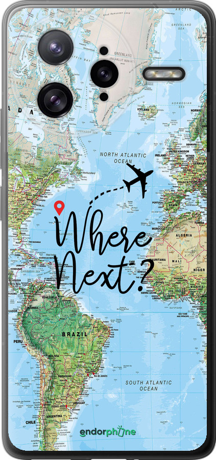 Силіконовий чехол Подорож для Xiaomi Poco F7 Ultra - 4503u-4086 изображение 