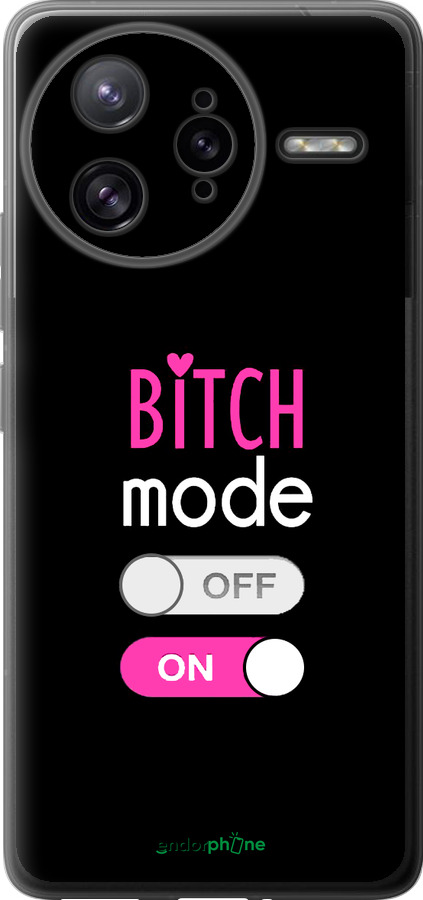 Силиконовый чехол Bitch mode для Xiaomi Redmi K80 Pro - 4548u-4145 изображение 