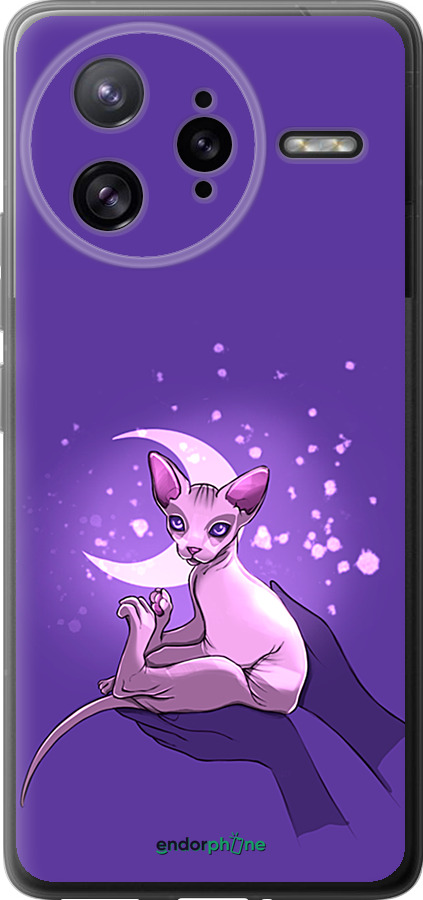 Силиконовый чехол Кот2 для Xiaomi Poco F7 Ultra - 4676u-4086 изображение 