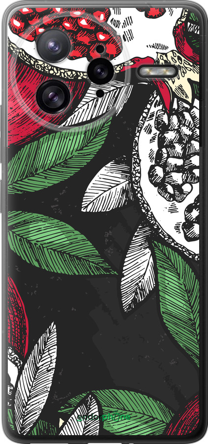 Силиконовый чехол Гранат для Xiaomi Poco F7 Ultra - 4692u-4086 изображение 