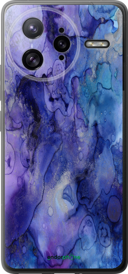 Силиконовый чехол Мрамор 7 для Xiaomi Poco F7 Ultra - 4802u-4086 изображение 