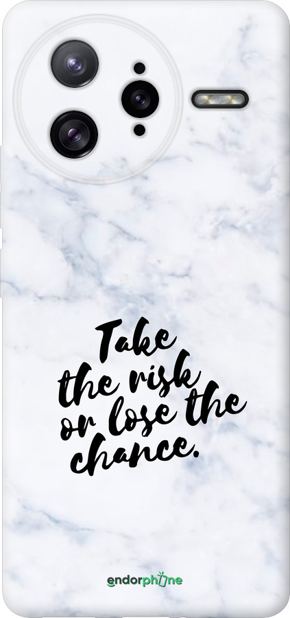 Силиконовый чехол Рискнуть или потерять шанс для Xiaomi Redmi K80 Pro - 4866u-4145 изображение 
