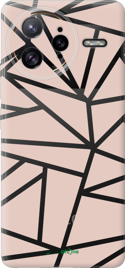 Силиконовый чехол Абстракция 2 для Xiaomi Redmi K80 Pro - 4872u-4145 изображение 