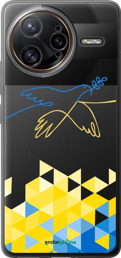 Силиконовый чехол Птица мира для Xiaomi Redmi K80 Pro - 5231u-4145 изображение 