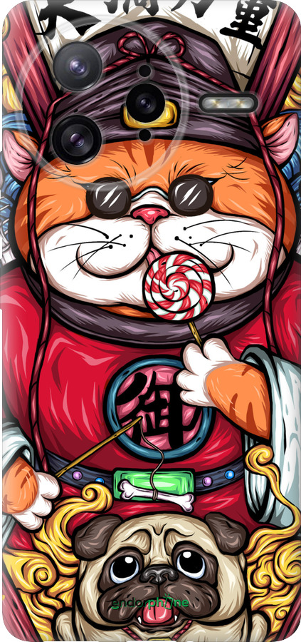 Силиконовый чехол № 5341 для Xiaomi Redmi K80 Pro - 5341u-4145 изображение 