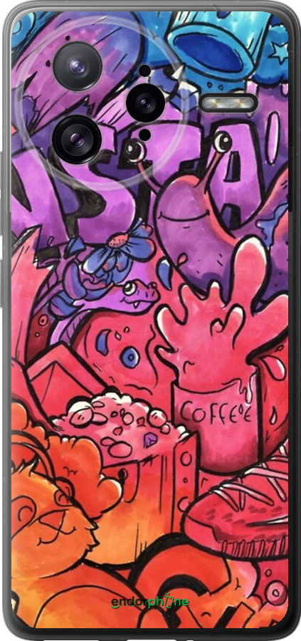 Силиконовый чехол № 5391 для Xiaomi Poco F7 Ultra - 5391u-4086 изображение 