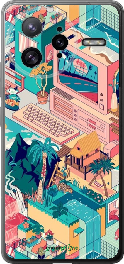 Силіконовий чехол № 5393 для Xiaomi Redmi K80 Pro - 5393u-4145 изображение 