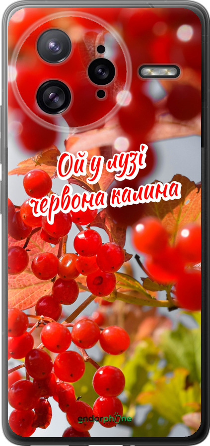 Силіконовий чехол Калина для Xiaomi Redmi K80 Pro - 5454u-4145 изображение 