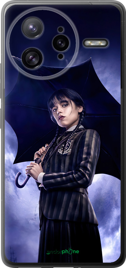 Силиконовый чехол Wednesday v2 для Xiaomi Poco F7 Ultra - 5516u-4086 изображение 