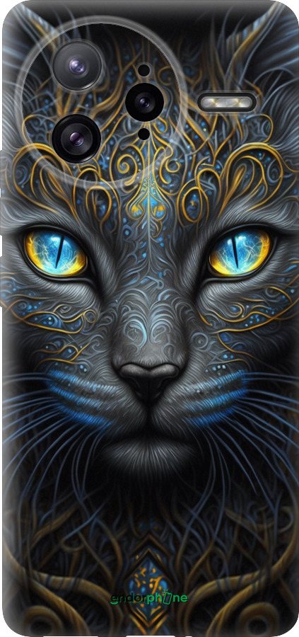 Силиконовый чехол Кошка для Xiaomi Redmi K80 Pro - 5548u-4145 изображение 