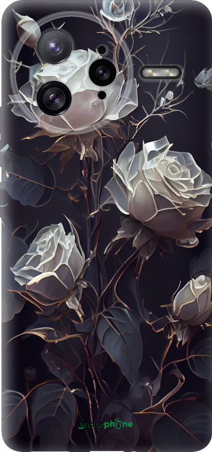 Силиконовый чехол Розы 2 для Xiaomi Redmi K80 Pro - 5550u-4145 изображение 