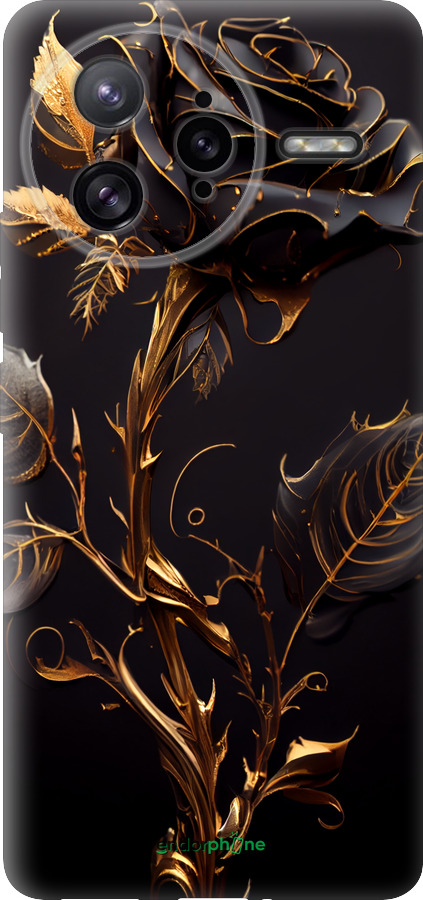 Силиконовый чехол Роза 3 для Xiaomi Redmi K80 Pro - 5552u-4145 изображение 