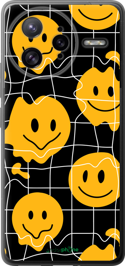 Силіконовий чехол Смайли v3 для Xiaomi Redmi K80 Pro - 5623u-4145 изображение 