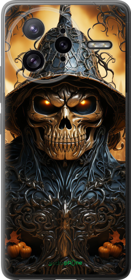 Силиконовый чехол Череп 2 для Xiaomi Redmi K80 Pro - 5652u-4145 изображение 