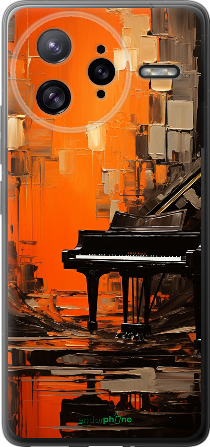 Силиконовый чехол Чехол для телефона Оранжевый Рояль для Xiaomi Redmi K80 Pro - 5937u-4145 изображение 