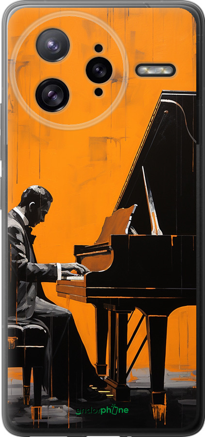 Силіконовий чехол Чохол для телефона Чоловік за Роялем для Xiaomi Poco F7 Ultra - 5938u-4086 изображение 