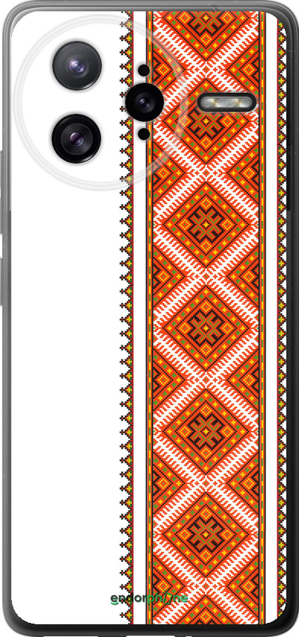 Силиконовый чехол Вышиванка 25 для Xiaomi Redmi K80 Pro - 593u-4145 изображение 