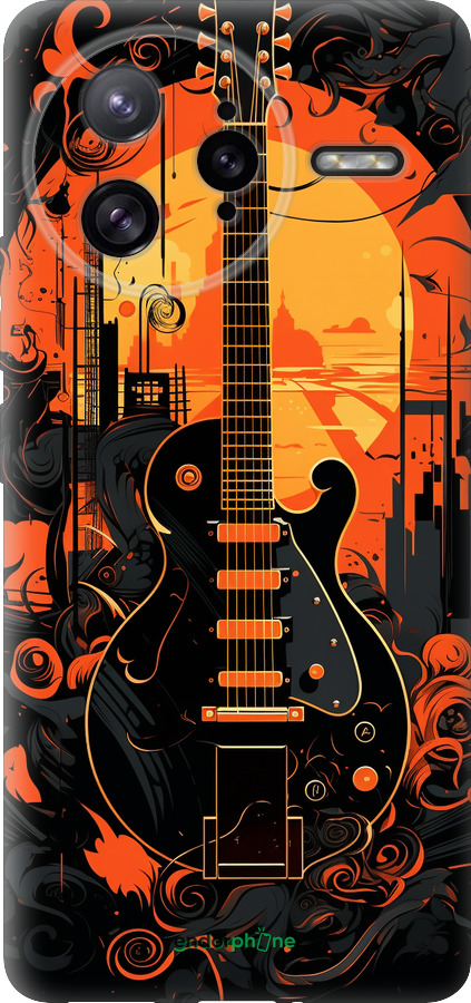 Силіконовий чехол Гитара для Xiaomi Redmi K80 Pro - 5957u-4145 изображение 