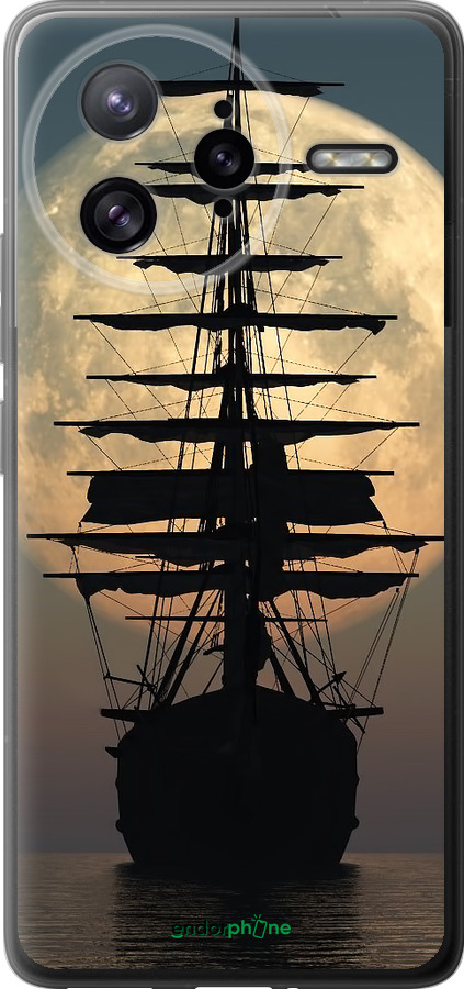 Силиконовый чехол Корабль для Xiaomi Poco F7 Ultra - 5998u-4086 изображение 