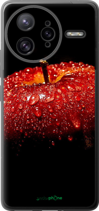 Силиконовый чехол Яблоко для Xiaomi Poco F7 Ultra - 6022u-4086 изображение 