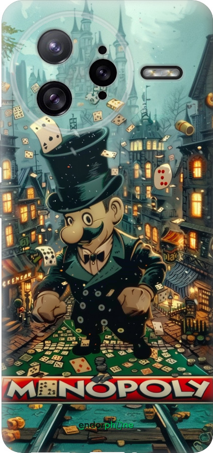 Силиконовый чехол Сказочный Monopoly для Xiaomi Poco F7 Ultra - 6086u-4086 изображение 