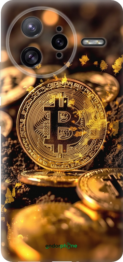 Силіконовий чехол Золота лихоманка біткойна для Xiaomi Poco F7 Ultra - 6089u-4086 изображение 
