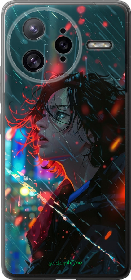 Силиконовый чехол Ночные огни для Xiaomi Poco F7 Ultra - 6096u-4086 изображение 