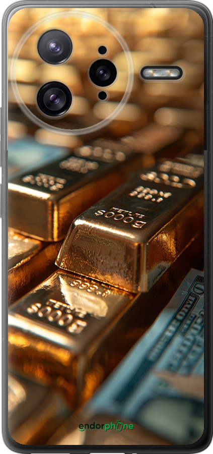 Силіконовий чехол Сяйво золота для Xiaomi Redmi K80 Pro - 6104u-4145 изображение 