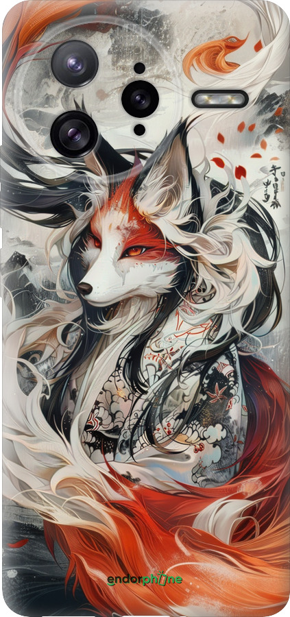 Силиконовый чехол Дух кицунэ' для Xiaomi Poco F7 Ultra - 6107u-4086 изображение 
