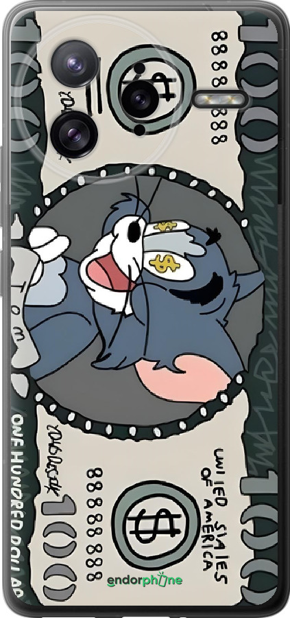 Силиконовый чехол Том и джерри для Xiaomi Poco F7 Ultra - 6291u-4086 изображение 