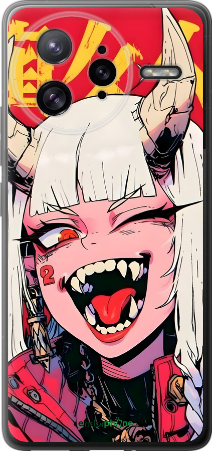 Силиконовый чехол Аниме демон для Xiaomi Redmi K80 Pro - 6308u-4145 изображение 