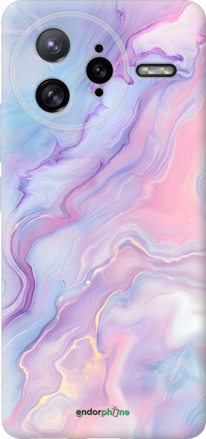 Силіконовий чехол Нежный мрамор для Xiaomi Poco F7 Ultra - 6310u-4086 изображение 