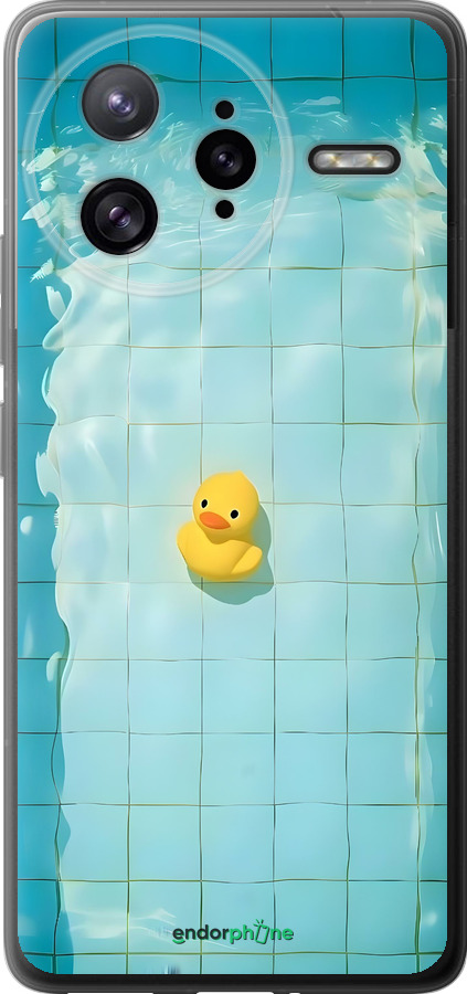 Силиконовый чехол Утенок для Xiaomi Redmi K80 Pro - 6323u-4145 изображение 
