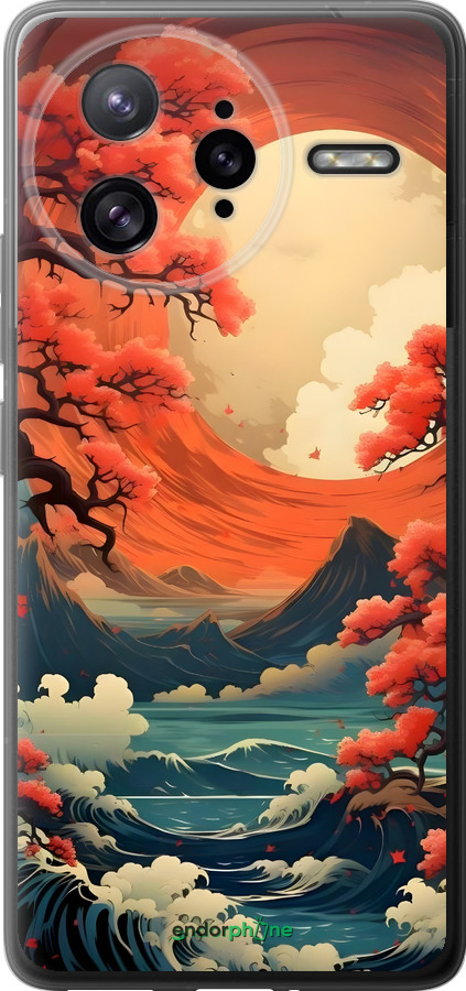 Силиконовый чехол Природа японии для Xiaomi Redmi K80 Pro - 6327u-4145 изображение 