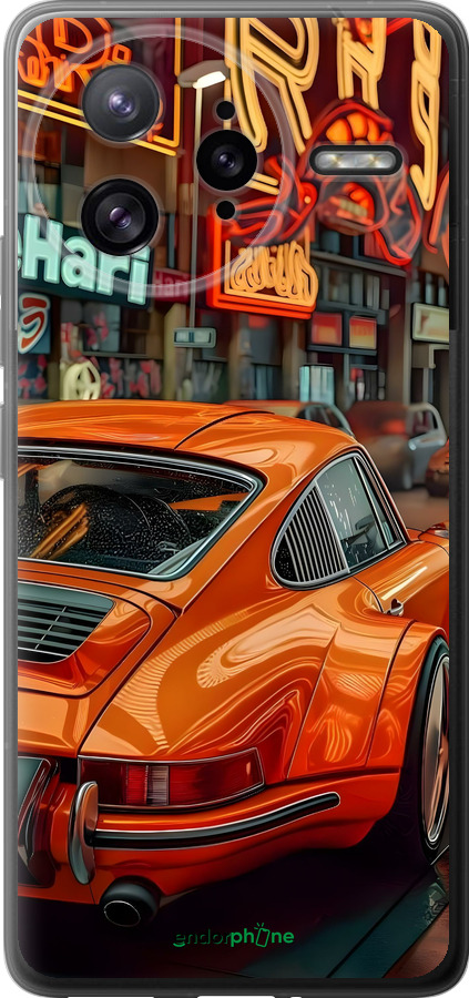 Силиконовый чехол Порше для Xiaomi Redmi K80 Pro - 6334u-4145 изображение 