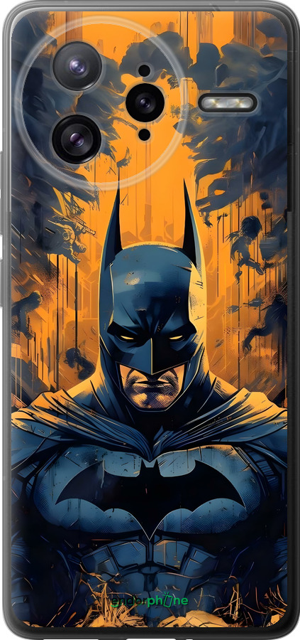 Силиконовый чехол Бэтмен для Xiaomi Poco F7 Ultra - 6335u-4086 изображение 