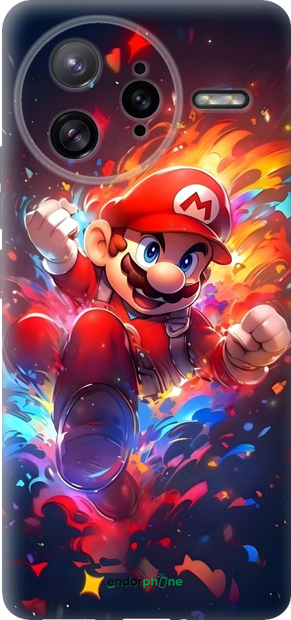 Силиконовый чехол Супер Марио для Xiaomi Poco F7 Ultra - 6342u-4086 изображение 