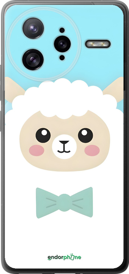 Силиконовый чехол Милый барашек для Xiaomi Poco F7 Ultra - 6355u-4086 изображение 