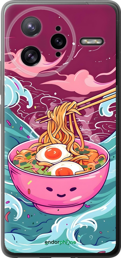 Силіконовий чехол Рамен для Xiaomi Redmi K80 Pro - 6360u-4145 изображение 