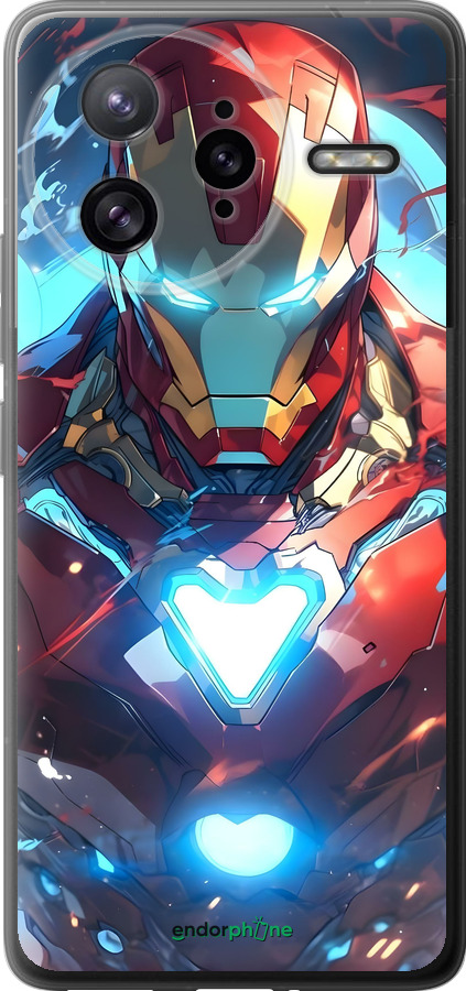 Силиконовый чехол Железный человек для Xiaomi Redmi K80 Pro - 6372u-4145 изображение 