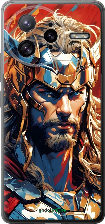 Силиконовый чехол Тор для Xiaomi Redmi K80 Pro - 6384u-4145 изображение 