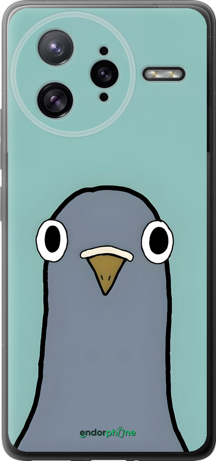 Силиконовый чехол Голубь для Xiaomi Poco F7 Ultra - 6388u-4086 изображение 