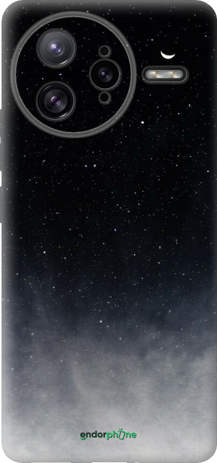 Силиконовый чехол Сині хмари, Синій місяць для Xiaomi Poco F7 Ultra - 6396u-4086 изображение 