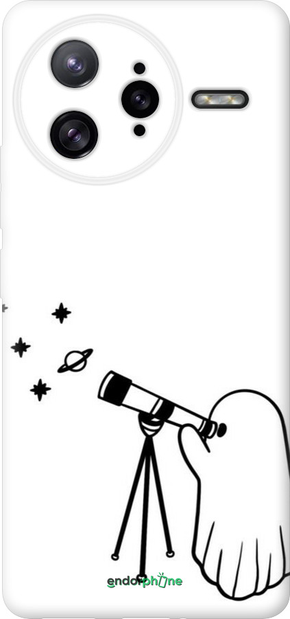 Силіконовий чехол Привид астроном для Xiaomi Redmi K80 Pro - 6444u-4145 изображение 